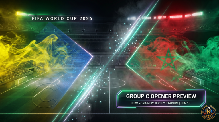 FIFA World Cup 2026 Brazil Vs Morocco Match