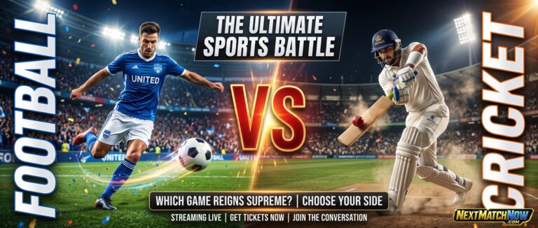 Football Vs Cricket Popularity